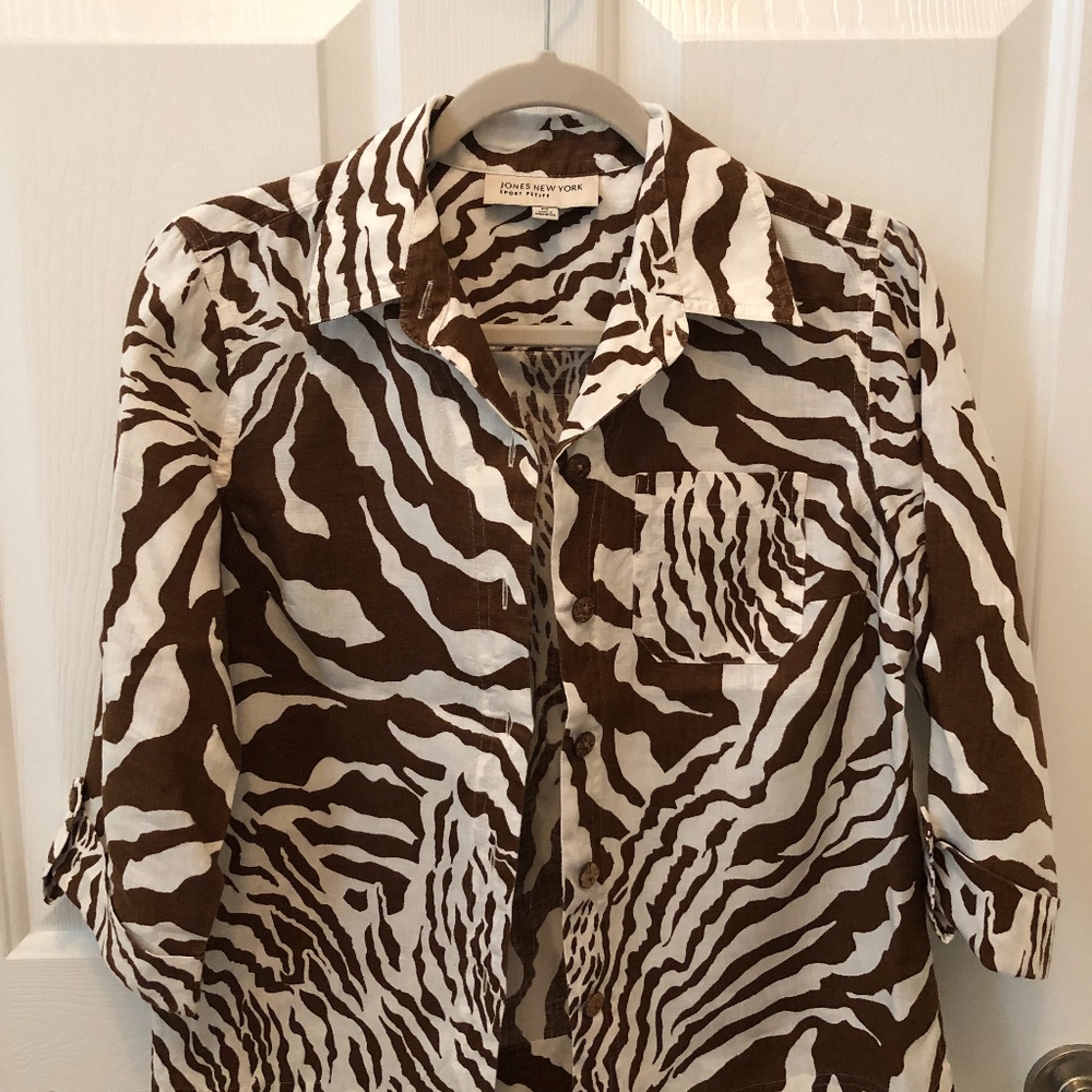 Animal print Blouse